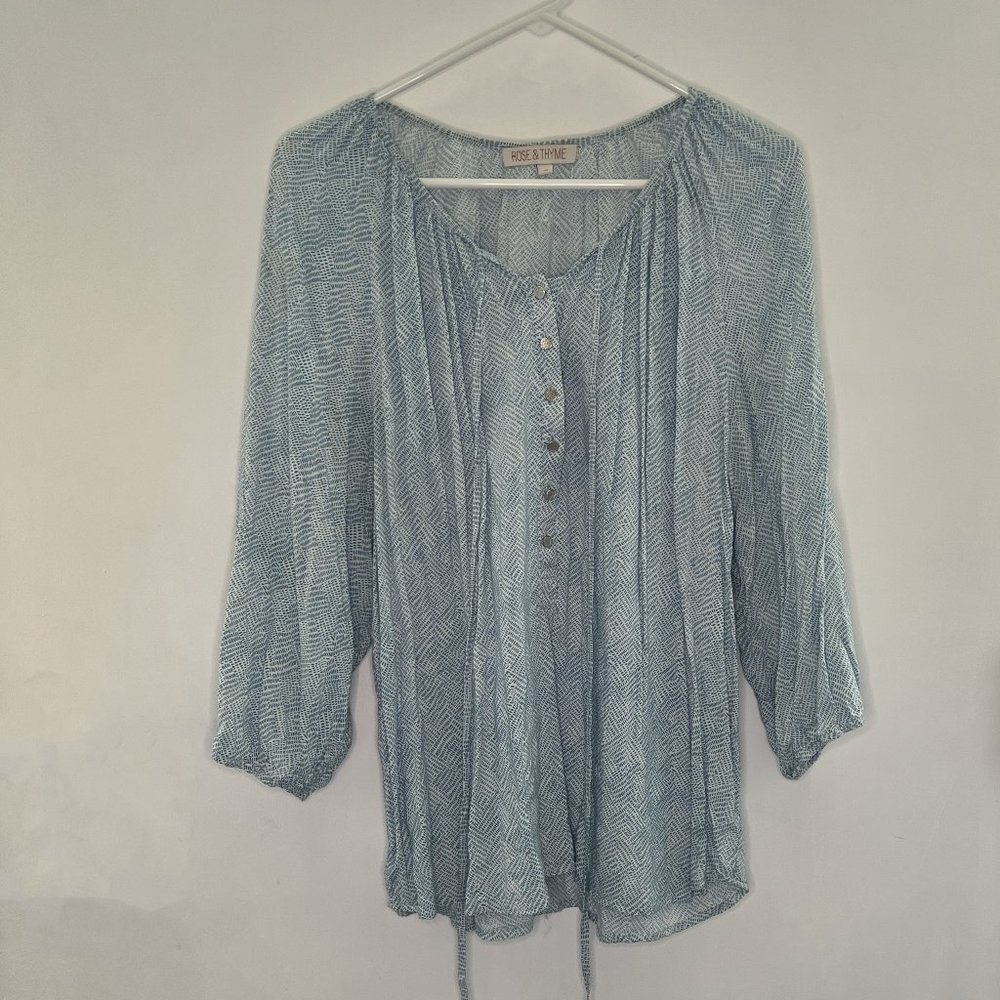 Rose & Thyme Womens Shirt Sz 1X